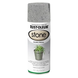 Tinta Efeito Pedra Acabamento Texturizado Cinza Rust-Oleum em Oferta na Shopee