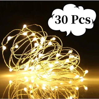 30 Fio Luzes De Fada Led 2 Metros Para Festa Em Casa De Casamento Decoração De Natal