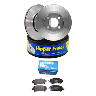 Kit Disco Freio + Pastilha Dianteiro Bongo 2.5 1997 À 2012 em Oferta na Shopee