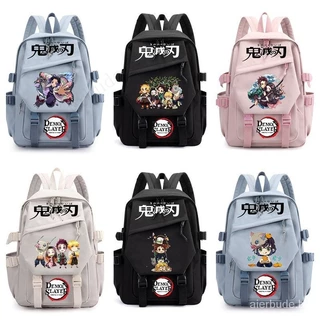 Demon Slayer Mochila Escola Bag Mulheres Homens Grande Capacidade Mochila Computador Bag Viagem Mochila Estudante Presente YZ8L