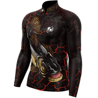 Camiseta Camisa Blusa Pesca Traira Black Com Proteção Uv50+