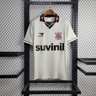 Retro 1996 Camisas Corinthians Home Corinthian , era New Versão Tailandesa Da Camisa De Futebol 1 : 1