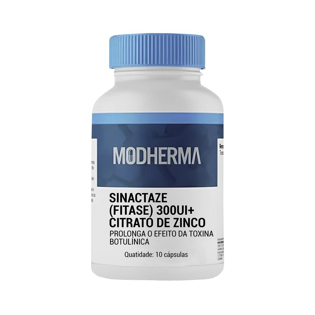 Fitase 3000ui + Citrato de Zinco 50mg 10 Caps. Modherma | Shopee Brasil