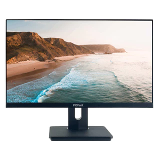 Monitor Empresarial PCFort T2420 23.8" Led Full HD HDMI VGA PIVOT com ajuste de altura e rotação