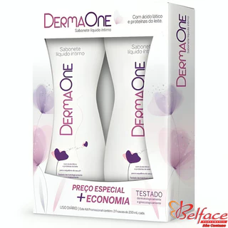 Sabonete Líquido Íntimo Dermaone Cimed c/2un 200ml em Oferta na Shopee
