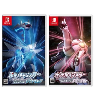 Pokémon Brilliant Diamond E Pokémon Shining Pearl Nintendo Switch Jogo Mídia Física Novo