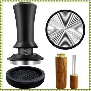 (O F L W) Coffee Espresso Tamper 51mm Com Ferramenta WDT Mola Calibrada Carregada , Tapete De Silicone , Para Máquina De Café Expresso Fácil Instalação De Usar