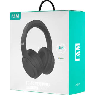 Fone de Ouvido Bluetooth 40h FAM - A067