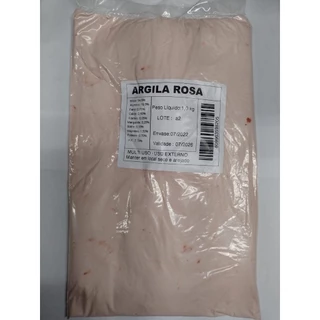 Argila Rosa Pó 1Kg- PARANA ERVAS