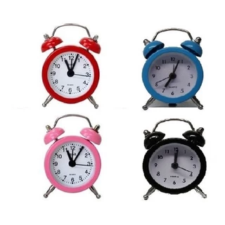 70 Despertador Mini Relógio Metal Vintage Retro Lembrança