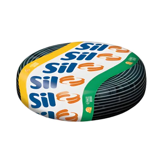 Cabo Fio Elétrico Flexível 750v Preto 2,5mm X 100mt - Sil