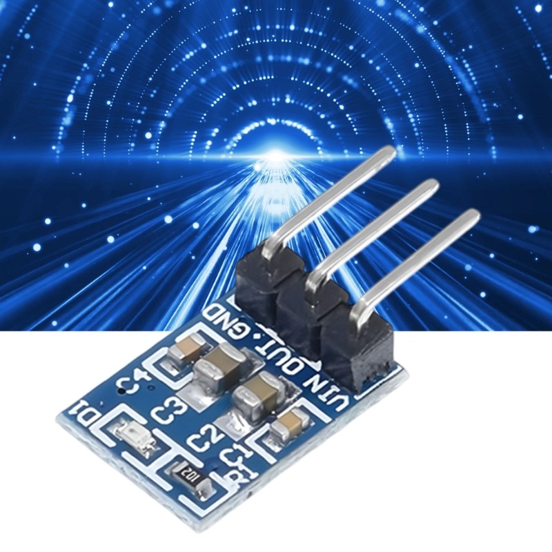Li * 3 3V 5V DC4 5-7V Módulo Alimentação Redutor Adaptador Redução ...