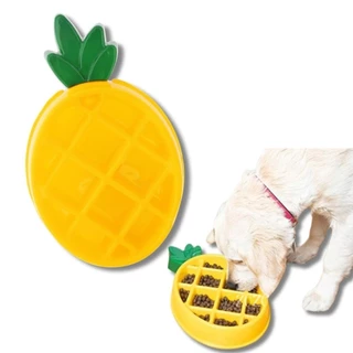ZippyPaws Comedouro Lento Happy Bowl Abacaxi Para Cães