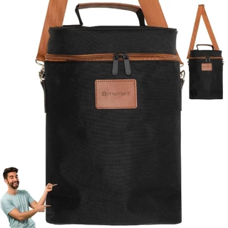 Bolsa Térmica Para Vinho Champanhe Wine Bag Porta 2 Garrafas ou Taças 24 Horas