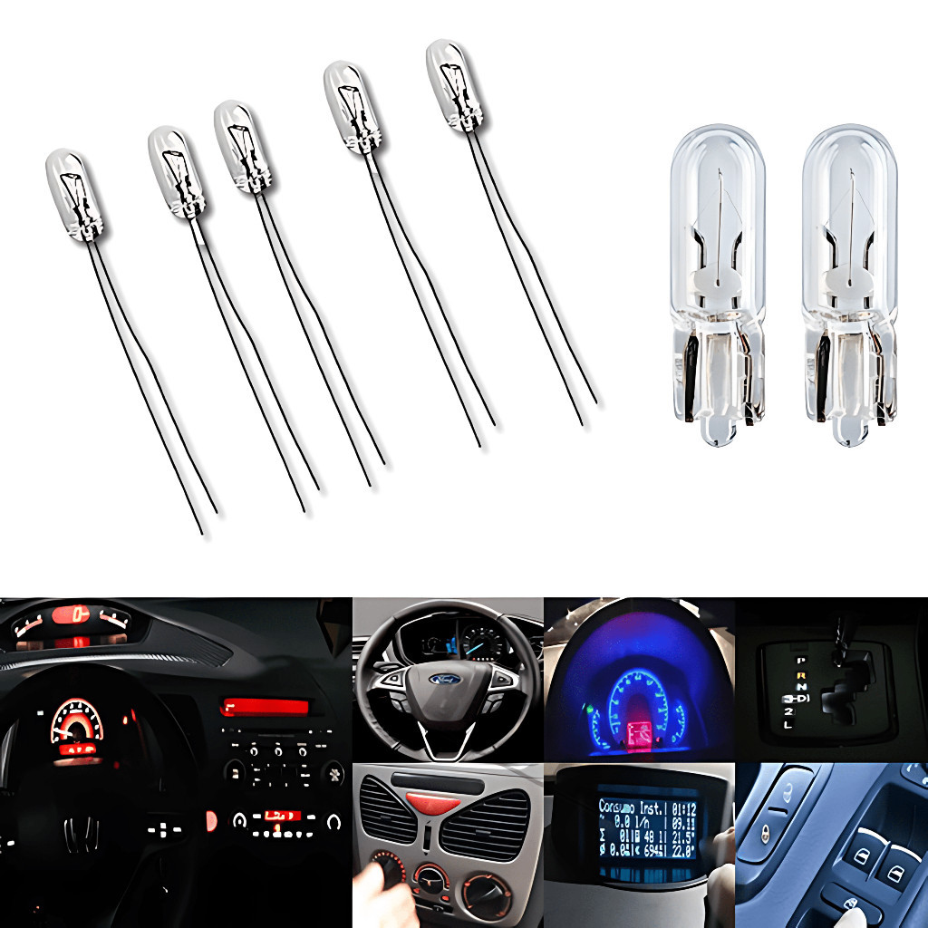 Lâmpada Botão Interruptor Painel Central Renault Logan 2007 A 2013 5 Unidades