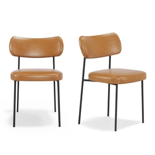 Kit 2 Cadeiras para Sala de Jantar Mona Espresso Móveis
