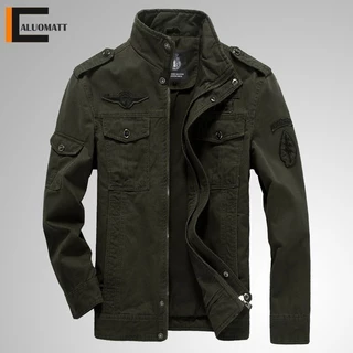 Jaqueta fashion militar aeronautica