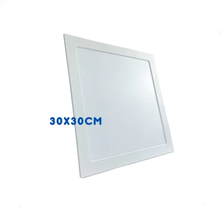 Painel Plafon Quadrado 24w 30x30 Cm Embutir Luminaria De Teto Palide