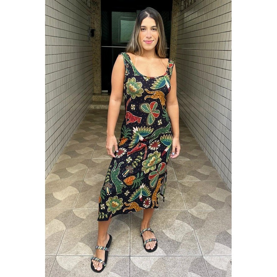 Vestido Rib Regatão
