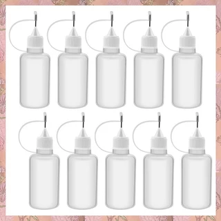[B J R W] 10Pcs 30Ml Frasco Aplicador De Ponta Plástica Para Cola De Bricolagem