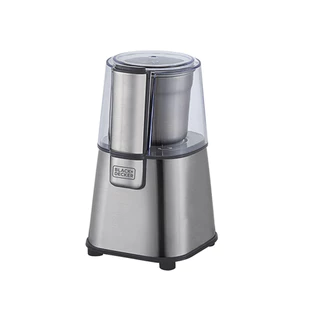 Moedor Elétrico de Café e Grãos MG200B2 Black Decker Gourmand Gris Inox - 220v