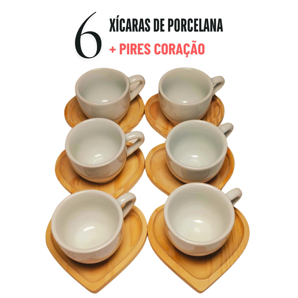 jogo de xícaras