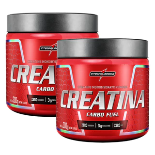Kit 2x Creatina Monohidratada Carbo Fuel 300g Integralmedica