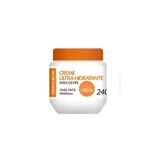 Creme Hidratante Para os Pés Dermacream Ultra com Uréia e Melaleuca 240g