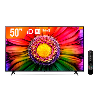 Smart TV LED 50" Ultra HD 4K LG 50UR8750PSA ThinQ AI 3 HDMI 2 USB Wi-Fi Bluetooth HDR10