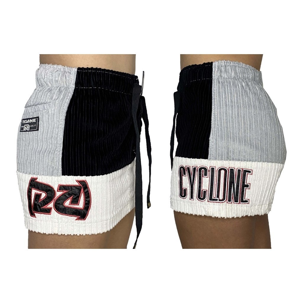 Saia Cyclone Bordado Duplo Preta ORIGINAL 130506290 | Shopee Brasil