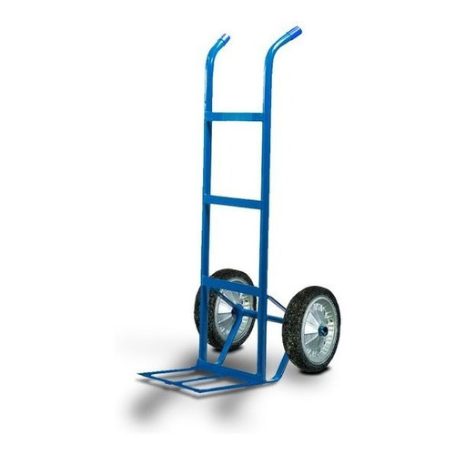1 PC CARRINHO CARGA PNEU MACICO 150KG METALOSA