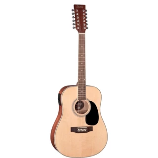 Violão 12 Cordas Elétrico Hofma Preludio HE215E12 - NT