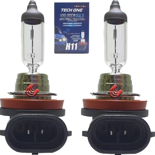 Kit com 2 Lampadas H11 Halogenas Original Para Carro Automotiva 12v 4300K em Oferta na Shopee
