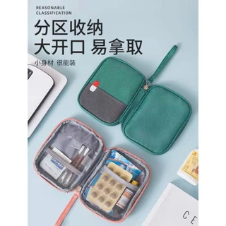 Bolsa De Remédios Portátil De Viagem Necessário em Oferta na Shopee
