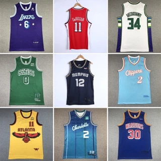 Moda 2022 Nova Edição De Bordados Jersey Do 75o Aniversário Da NBA