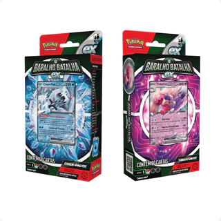 Pokemon Estampas Ilustradas 2x Decks Batalha EX - Chien Pao e Tinkaton Destinos de Paldea Copag - 33045