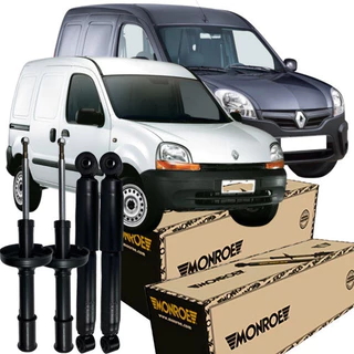 Kit Amortecedor Dianteiro Traseiro Kangoo 1999 Á 2012 em Oferta na Shopee