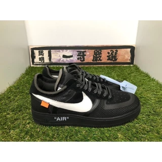 Oferta Especial Off White X Nike Air Force 1 Nome de Black Soul Air Cushion Força Aérea Costura Joint AO4606-001