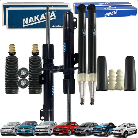 Kit 4 Amortecedor Traseiro E Dianteiro Fox Polo Spacefox