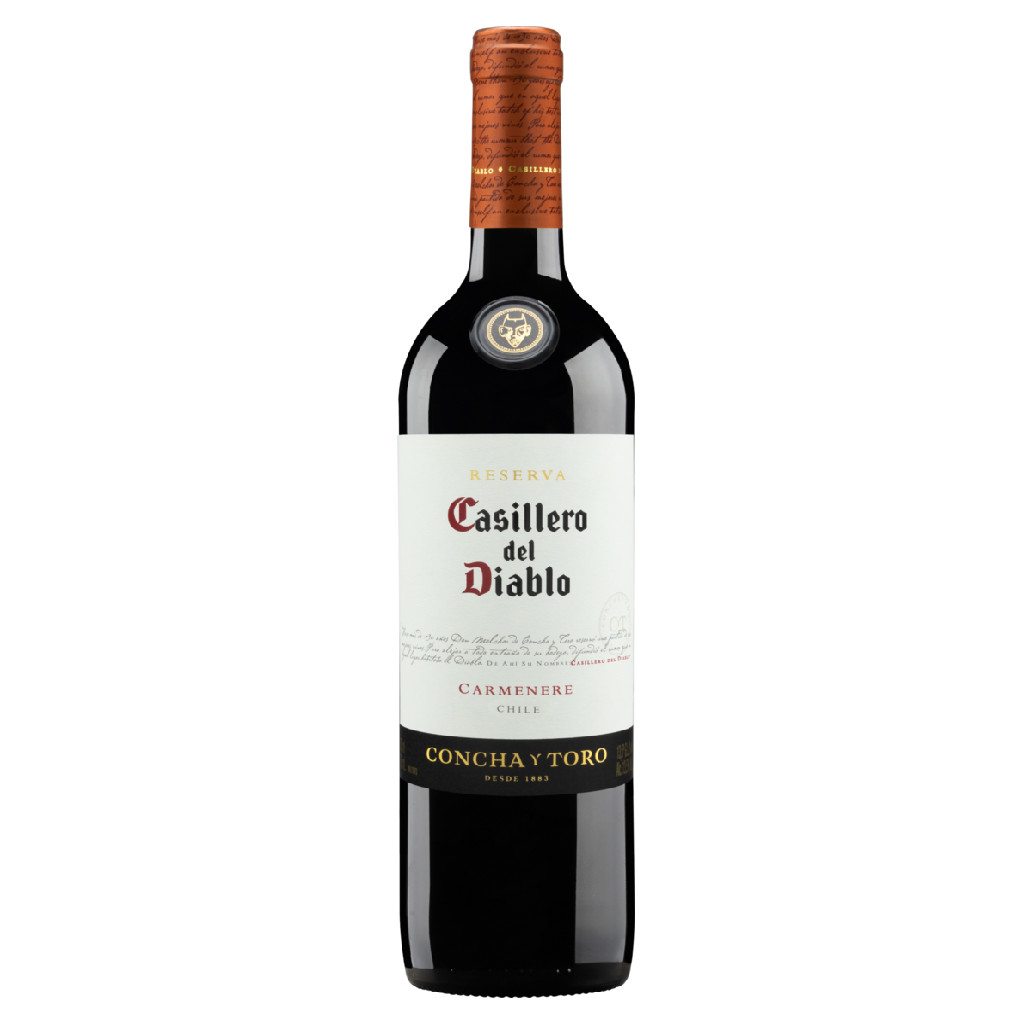 Vinho Chileno Tinto Seco Reserva Casillero del Diablo Carménère 750ml ...