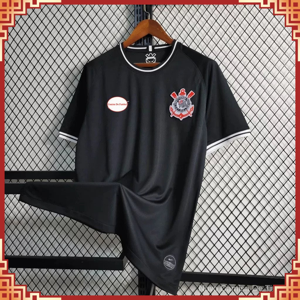 Camisa de time 20-21 Away Preto KLDA Camisa De Futebol 【Frete grátis】