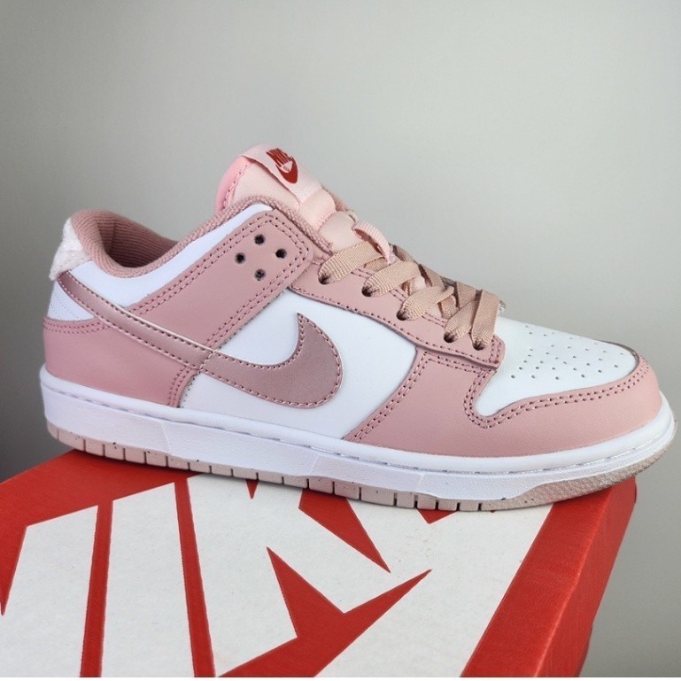 Nike SB Dunk Low Pro Branco Rosa Low-Top Casual SneakersHHFF