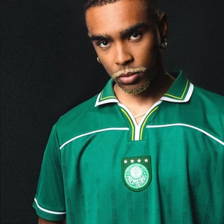 Camisa Palmeiras Retrô 1999 Libertadores Verde Masculina