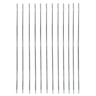 Agulha para Costura Longa 17,5cm - 12 Agulhas em Oferta na Shopee