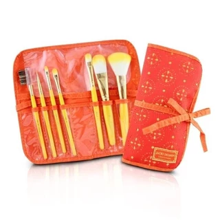 Kit Estojo com 5 Pincéis Laser Cut Beverly Hills Jacki Design