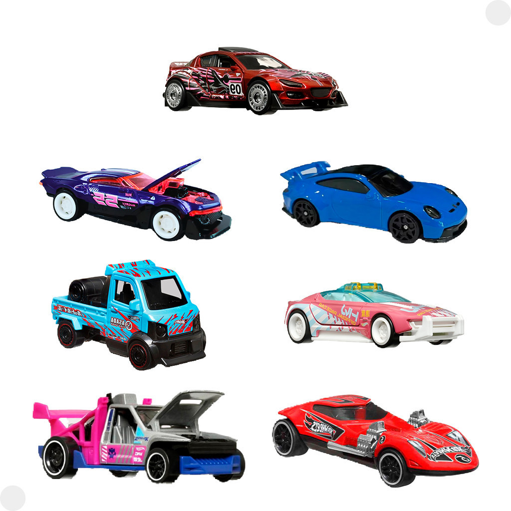 Carrinho Hot Wheels Pullback Speeders HPR70 - Mattel | Shopee Brasil