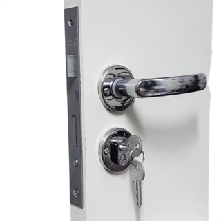 Fechadura Para Porta Externa De Inox Premium Aliança