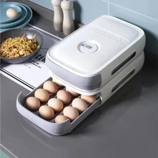 Novo - Suporte De Armazenagem De Ovos Organizador De Geladeira Porta Ovos