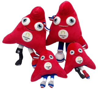 2024 Paris mascote olimpíadas The Phryges Crianças brinquedos educativos boneca grand