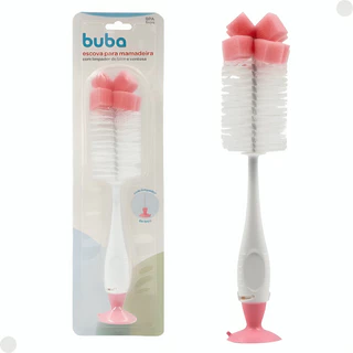 Limpa Mamadeira Com Ventosa e Limpa bico 14978- Buba